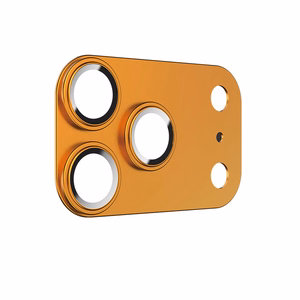 Benks Temperaudonas glass Glass Warrior Metal Integrated Lens Protector (C069) Iphone 17 Pro (lens 3 pieces) oranžinis