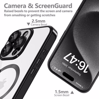 Tech-Protect MagFlex MagSafe dėklas telefonui Samsung Galaxy A56 5G (m) - skaidrus rožinis (m)