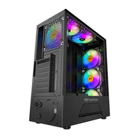 Darkflash LEO computer case (black)