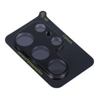 5D pilno klijavimo kameros apsauginis stiklas - Samsung Galaxy S24 Ultra juodas