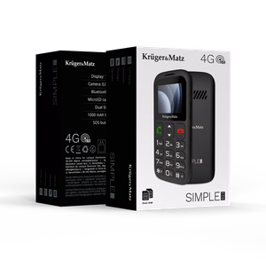 Krüger&Matz Simple 923 – 4G mobile phone for seniors (KM0923-4G)