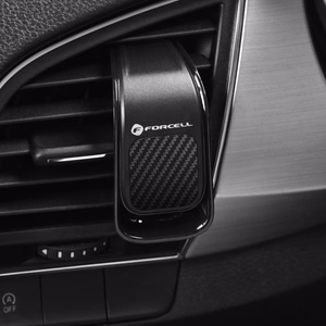 Car phone holder Forcell F-Grip Carbon B060 air vent black