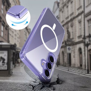 "Tech-Protect FlexAir Hybrid MagSafe" dėklas "Samsung Galaxy S25 FE" - skaidrus