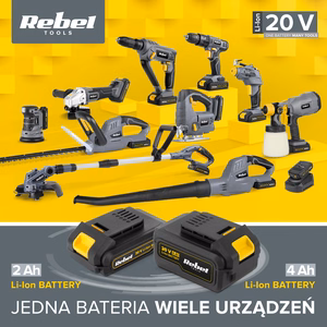 Cordless leaf blower, 20 V