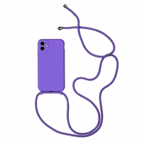 STRAP Silikon dėklas telefonui IPHONE 11 PRO (m) - violetinis (m)