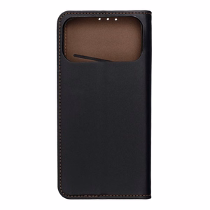 SMART PRO Book odinis dėklas telefonui iPhone 17 Pro Max - juodas