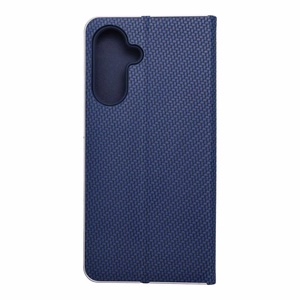 Dėklas telefonui LUNA Book Carbon skirtas SAMSUNG A17 mėlynas