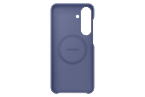 Mėlynai violetinis silikoninis magnetinis „Samsung“ dėklas, skirtas „Galaxy S26 FE“