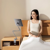 "Wozinsky" WTY0YS1 magnetinis laikiklis, besisukantis 360° kampu, tvirtas, skirtas telefonui ir planšetiniam kompiuteriui - pilkas