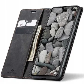 Spacecase Dėklas Wallet Poco X6 / RM Note 13 Pro 5G juodas