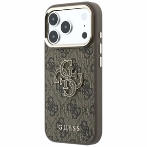 Dėklas, skirtas IPHONE 18 Pro Max/17 Pro Max (Big Resin Logo 4G) (spalva: ruda)