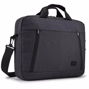 Case Logic Huxton HUXA214 – laptop attaché with shoulder strap, for laptops up to 14 inches, black