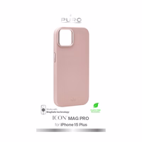 Puro ICON MAG PRO iPhone 15 Plus / 14 Plus 6.7" MagSafe rožinis/rožinis PUIPC1567ICONMPROSE