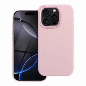 Чехол для iPhone 15 PRO Forcell F-Protect Frame Premium совместим с MagSafe розовый