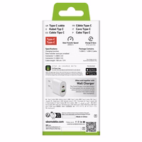 SBS TECABLETCC10W USB-C kabelis - USB-C Power Delivery 25W 1 m - baltas