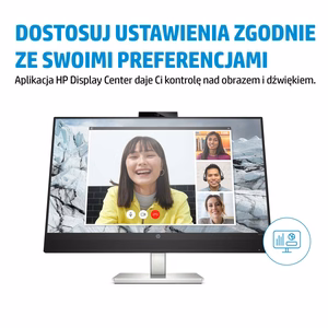 HP E-Series E27m G4 QHD USB-C konferencinis monitorius