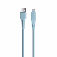 Setty kabelis USB - USB-C 1,5 m 2,1A KSA-C-1.523 mėlynas