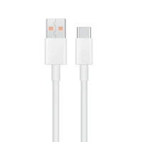 XIAOMI originalus kabelis USB A į Type C 6A 1 m baltas bulk