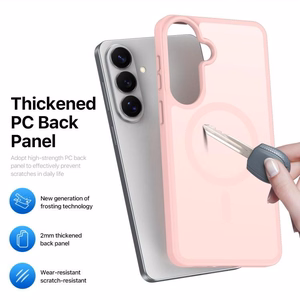 Чехол Dux Ducis Yind MagSafe для Samsung S947 S26 Plus розовый