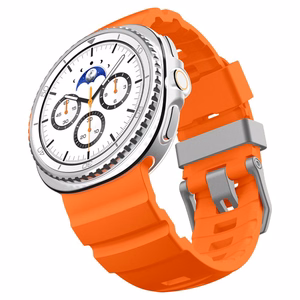 SPIGEN WBS2 dirželis SAMSUNG GALAXY WATCH 8 / CLASSIC (40 / 44 / 46 MM) oranžinis