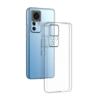 Ultra Clear 0.5mm dėklas telefonui Xiaomi 12T Pro / Xiaomi 12T plonas dangtelis skaidrus