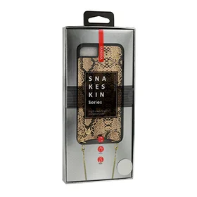 Odinis dėklas telefonui SNAKE - IPHONE XS MAX auksinis