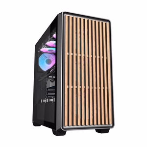 Kompiuterio korpusas Darkflash DS900WD (juodas) + 4 ventiliatoriai