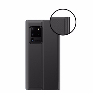 Naujas miego dėklas knygos tipo dėklas su stovo funkcija Samsung Galaxy A72 4G juodas