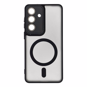 VARIETE MAG COVER Dėklas telefonui, suderinamas su MagSafe, skirtas SAMSUNG S26 Edge juodas