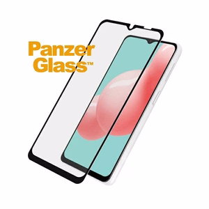 PanzerGlass E2E Reguliarus grūdintas stiklas Samsung Galaxy A32 5G - su juodu rėmeliu