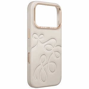 Uniq Coehl Cloude Magnetic Charging dėklas iPhone 18 Pro / 17 Pro – smėlinis