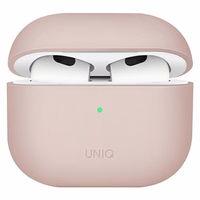 Uniq Lino silikoninis dėklas AirPods 3 - rožinis
