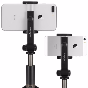 asmenukių lazda Spigen S540W Bluetooth su trikoju - juodas