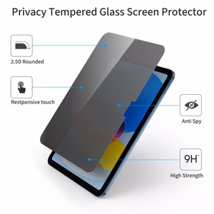 Tech-Protect Glass Spy+ privatumo stiklas iPad 10.9” 2022 / iPad 11” 2025