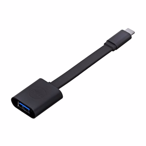 DELL DBQBJBC054 USB laidas USB 3.2 Gen 1 0.132 m USB C USB A juodas