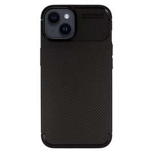 Tel Protect Carbon Elite Dėklas telefonui Iphone 14 juodas