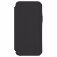 Piniginės tipo dėklas Gear4 D3O Wembley Flip Wallet iPhone 12 / 12 Pro skaidrus