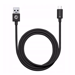 FORCELL C321 kabelis USB A į Micro USB 2,4A TUBE 1 m juodas