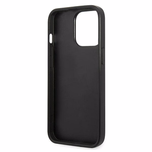 Karl Lagerfeld KLHCP13LMNMP1K iPhone 13 Pro / 13 6.1" dėklas telefonui (m) juodas / juodas Monogramos plokštelė