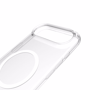 Puro 0.3 MAG itin plonas TPU dėklas telefonui suderinamas su Magnetiniu įkrovimu iPhone 17 Air - skaidrus