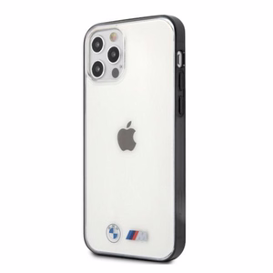 BMW smėliasrovės dėklas iPhone 12 Pro Max - permatomas