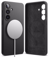 Ringke Silikoninis MagSafe Dėklas for Samsung Galaxy S26 - juodas