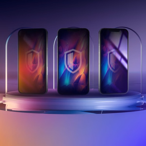 3mk Vaivorykštinis privatumo apsauginis stiklas Apple iPhone 16e