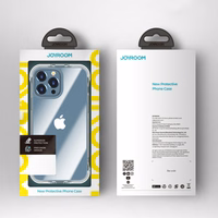 Joyroom Defender Series dėklas iPhone 13 Pro tvirtas korpusas su kabliukais stovas permatomas (JR-BP955)