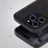 Dėklas X-Level "Earl III Collection" Apple iPhone 17 juodas