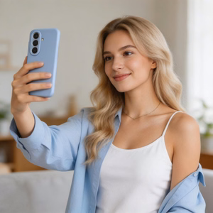 Tech-Protect Silicone MagSafe dėklas Samsung Galaxy S26 - mėlynas