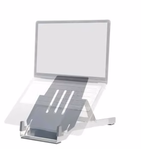 Nešiojamo kompiuterio stovas Riser Basic Sidabrinis R-Go Tools