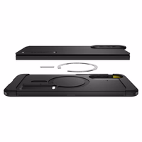 Spigen Tough Armor MagSafe dėklas Samsung Galaxy S25 Edge - Juodas