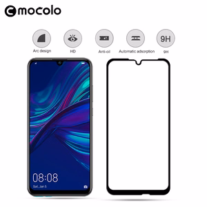 Mocolo 3D 9H Full Glue grūdintas apsauginis ekrano stiklas, skirtas Huawei P Smart (2019) / Honor 10 Lite, juodu rėmeliu