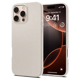 Spigen Liquid Air dėklas telefonui iPhone 16 Pro Max - titano spalvos
